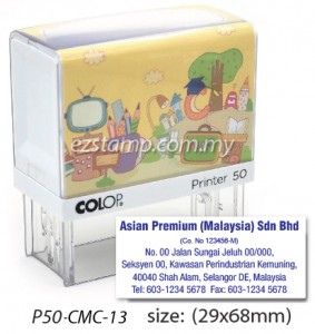 COLOP P50-CMC-13 (29x68mm)