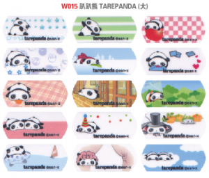 W015 TAREPANDA (大) name sticker 姓名贴纸