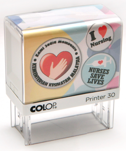 colop self-inking utk pegawai perubatan