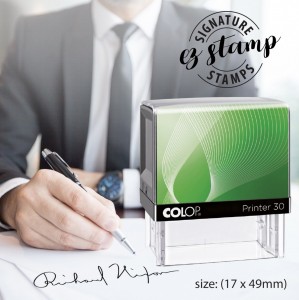 SIGNATURE STAMP - P30 (17x46mm)