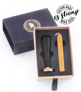 Custom Made Wax Seal Stamp - Black