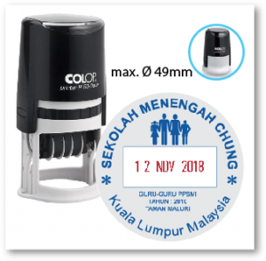 COLOP R50D/2 Colors (Ø 49mm with Dater)