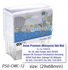 COLOP P50-CMC-12 (29x68mm)