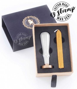 Custom Made Wax Seal Stamp - White