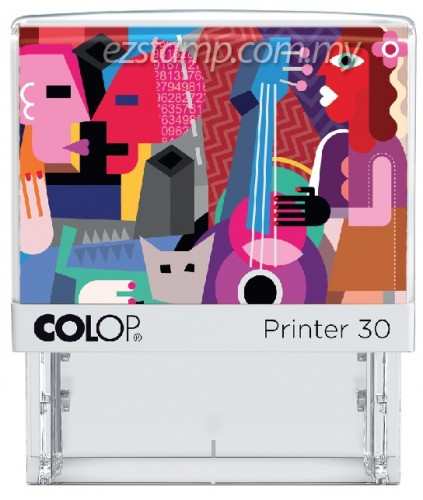 COLOP P30-CUBISM  (17x49mm)