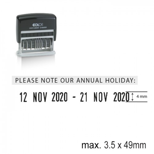 COLOP Double Dater - S160DD