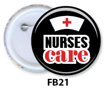 Nurse Button Badge