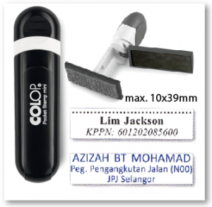 COLOP Mini Pocket stamp