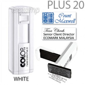 COLOP Pocket PLUS 20 - WHITE