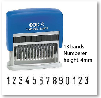 colop 13 band numberer