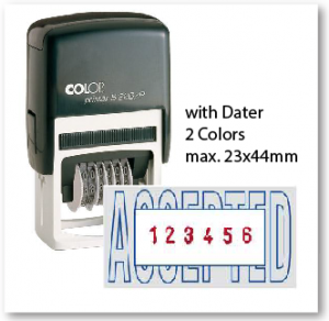 COLOP S226/P/ 2 Colors (23x44mm)