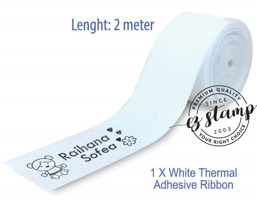 spare ribbon for textile stamp