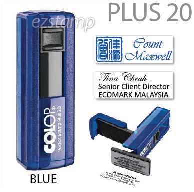 COLOP Pocket PLUS 20 - BLUE