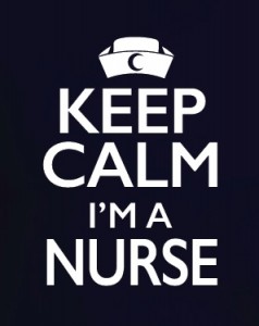 Keep Calm I'm A Nurse