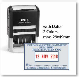 COLOP P35D/ 2 Colors (29x49mm)