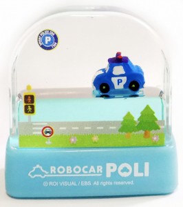 Poli Car Water World Stamp