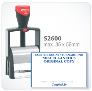 colop heavy duty S2600