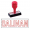 red rubber stock stamp
