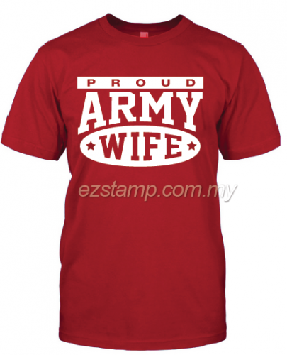 Army Wife SN16 (Unisex) - Red