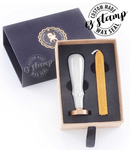 Custom Made Wax Seal Stamp - White