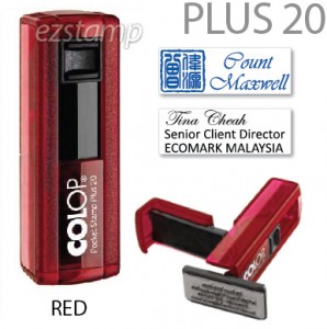 COLOP Pocket PLUS 20 - RED