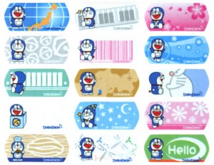 W006 哆啦A梦(大) DORAEMON name sticker 姓名贴纸