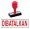 red rubber stock stamp