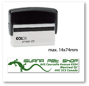 colop self-inking stamp