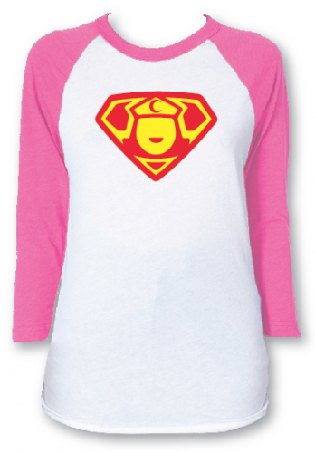 Pink raglan tee-SN10