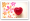 EZ Colourful Heart Shaped Stamp