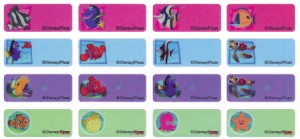 P072 海底总动员 NEMO name sticker 姓名贴纸