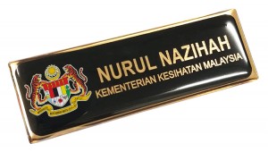 Epoxy Name Tag- Pegawai (25x74mm)
